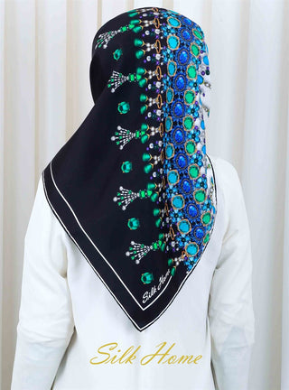 Silk Home %100 Twill İpek Eşarp 11134-09