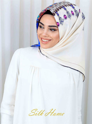 Silk Home %100 Twill İpek Eşarp 11134-11
