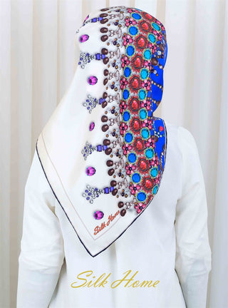 Silk Home %100 Twill İpek Eşarp 11134-11