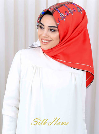 Silk Home %100 Twill İpek Eşarp 11134-12