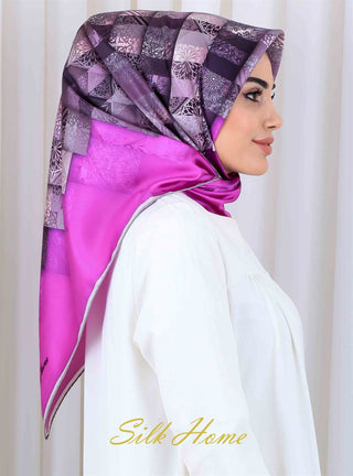Silk Home %100 Twill İpek Eşarp 11135-14