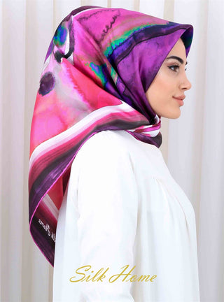 Silk Home %100 Twill İpek Eşarp 11137-05