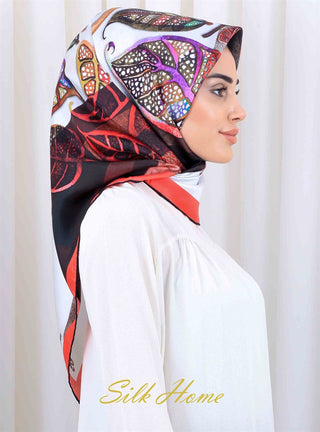 Silk Home %100 Twill İpek Eşarp 11144-10