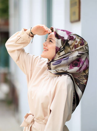Silk Home %100 Twill İpek Eşarp 11145-01