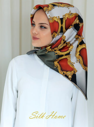 Silk Home %100 Twill İpek Eşarp 11146-06