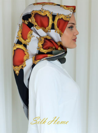 Silk Home %100 Twill İpek Eşarp 11146-06
