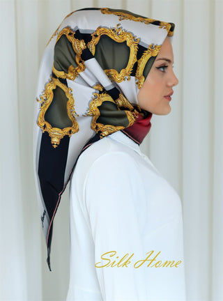 Silk Home %100 Twill İpek Eşarp 11146-08