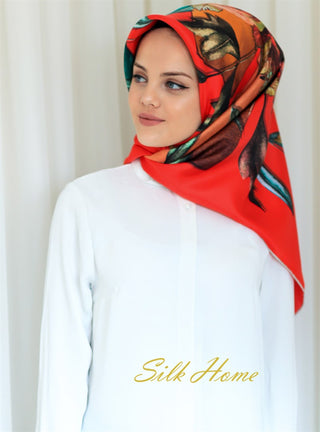 Silk Home %100 Twill İpek Eşarp 11147-01