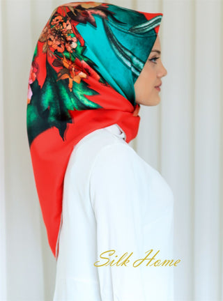 Silk Home %100 Twill İpek Eşarp 11147-01
