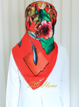 Silk Home %100 Twill İpek Eşarp 11147-01