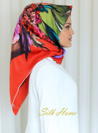Silk Home %100 Twill İpek Eşarp 11147-04