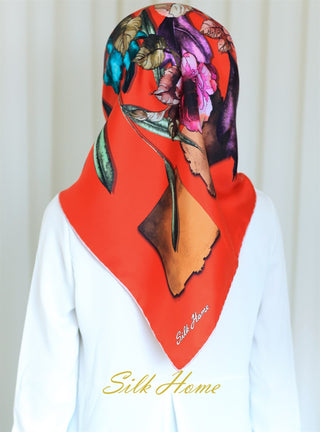 Silk Home %100 Twill İpek Eşarp 11147-04