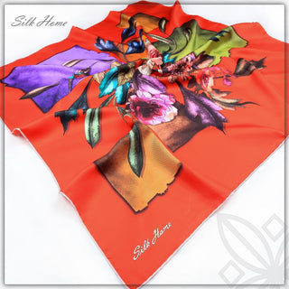 Silk Home %100 Twill İpek Eşarp 11147-04