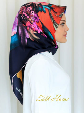 Silk Home %100 Twill İpek Eşarp 11147-06
