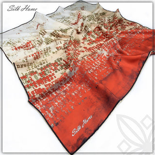 Silk Home %100 Twill İpek Eşarp 11149-09