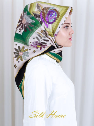 Silk Home %100 Twill İpek Eşarp 11156-04
