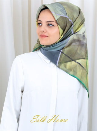 Silk Home %100 Twill İpek Eşarp 11166-05