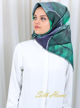 Silk Home %100 Twill İpek Eşarp 11166-07