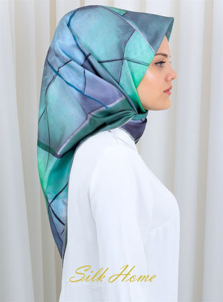 Silk Home %100 Twill İpek Eşarp 11166-07