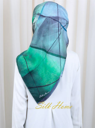 Silk Home %100 Twill İpek Eşarp 11166-07