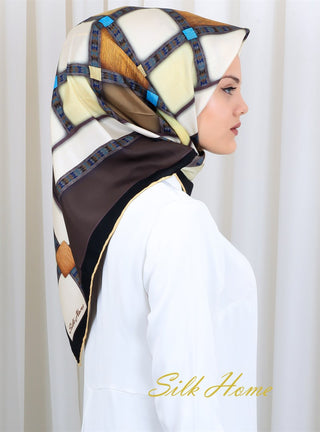 Silk Home 100% Twill Silk Scarf 11175-10