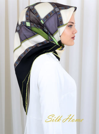 Silk Home %100 Twill İpek Eşarp 11175-12