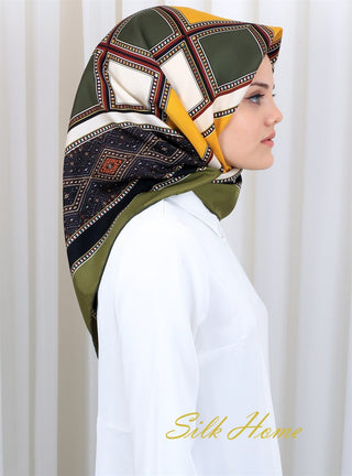 Silk Home %100 Twill İpek Eşarp 11179-10