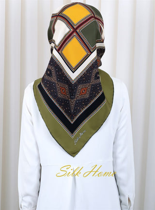 Silk Home %100 Twill İpek Eşarp 11179-10