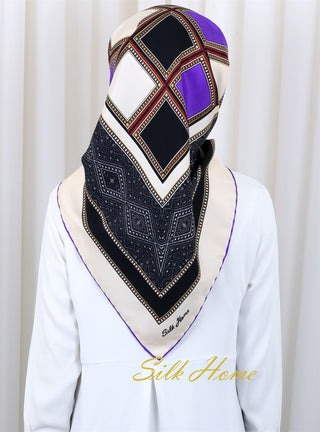 Silk Home %100 Twill İpek Eşarp 11179-14