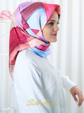 Silk Home %100 Twill İpek Eşarp 11183-10