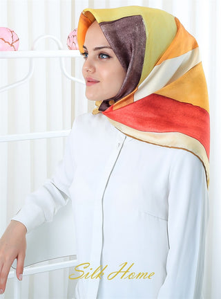 Silk Home %100 Twill İpek Eşarp 11183-12