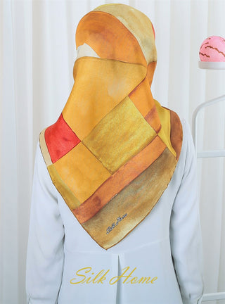 Silk Home %100 Twill İpek Eşarp 11183-12