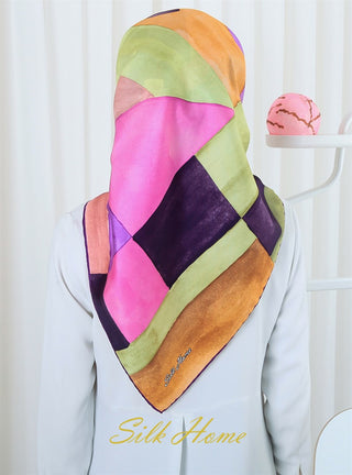 Silk Home %100 Twill İpek Eşarp 11183-13