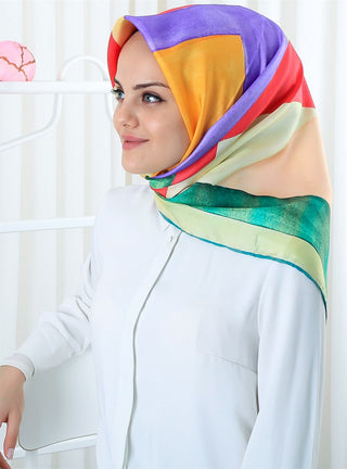 Silk Home %100 Twill İpek Eşarp 11183-21