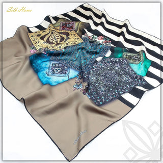 Silk Home %100 Twill İpek Eşarp 11184-04