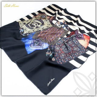 Silk Home 100% Twill Silk Scarf 11184-05