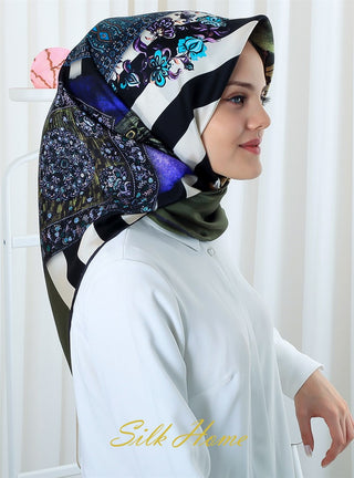 Silk Home %100 Twill İpek Eşarp 11184-07