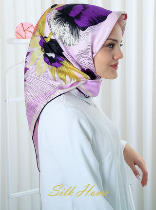 Silk Home 100% Twill Silk Scarf 11187-07
