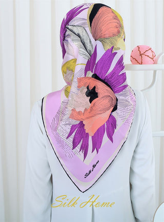 Silk Home 100% Twill Silk Scarf 11187-07