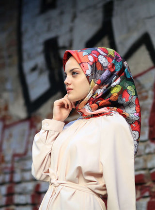 Silk Home %100 Twill İpek Eşarp 11188-01