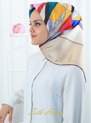 Silk Home %100 Twill İpek Eşarp 11192-02