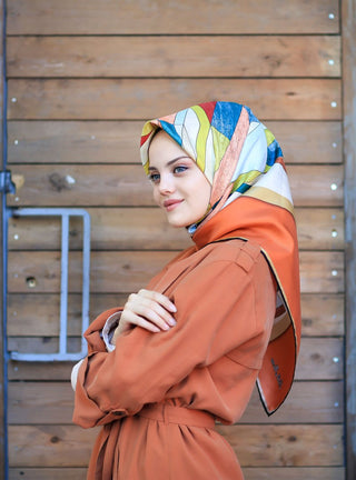 Silk Home %100 Twill İpek Eşarp 11192-04