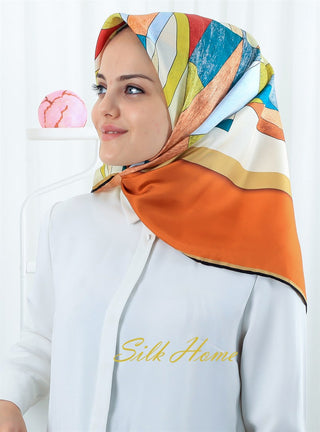 Silk Home %100 Twill İpek Eşarp 11192-04