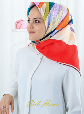 Silk Home %100 Twill İpek Eşarp 11192-07
