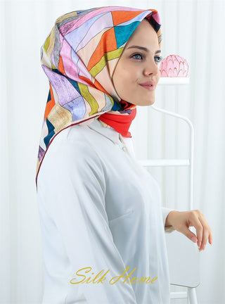 Silk Home %100 Twill İpek Eşarp 11192-07