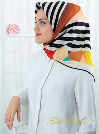 Silk Home %100 Twill İpek Eşarp 11195-03