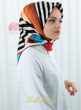 Silk Home %100 Twill İpek Eşarp 11195-03