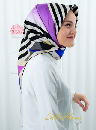 Silk Home %100 Twill İpek Eşarp 11195-04