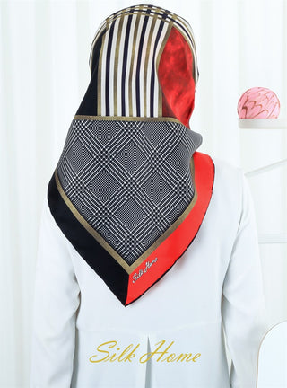 Silk Home %100 Twill İpek Eşarp 11196-01