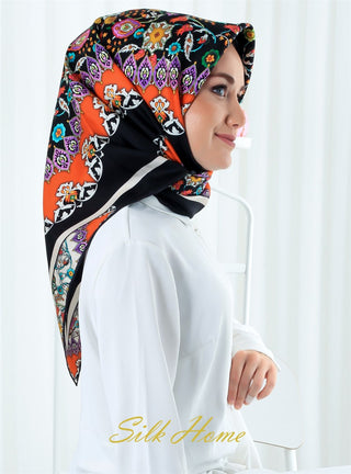 Silk Home %100 Twill İpek Eşarp 11205-07